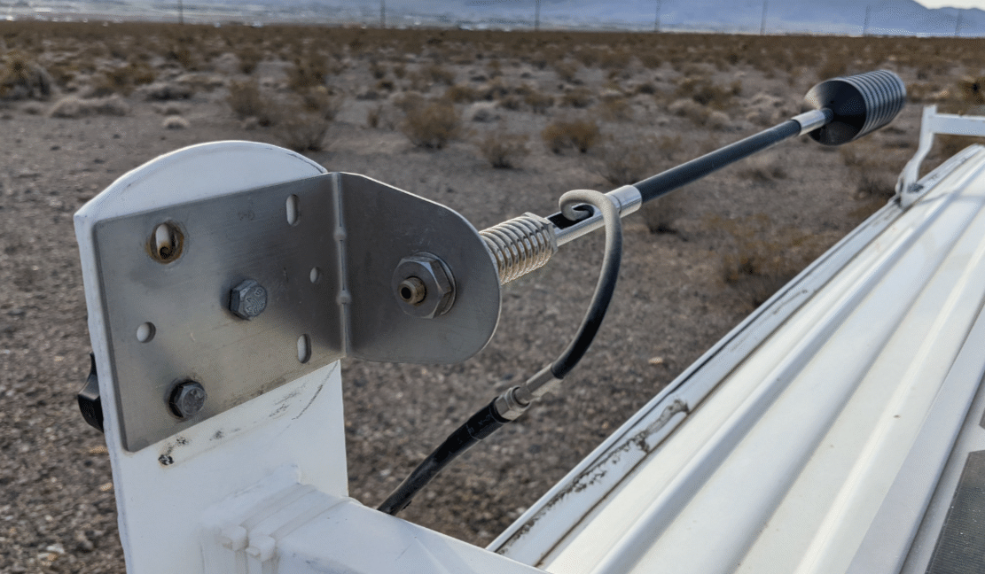 cellular antenna mount folded