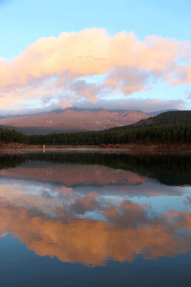 early morning at Morphy Lake New Mexico