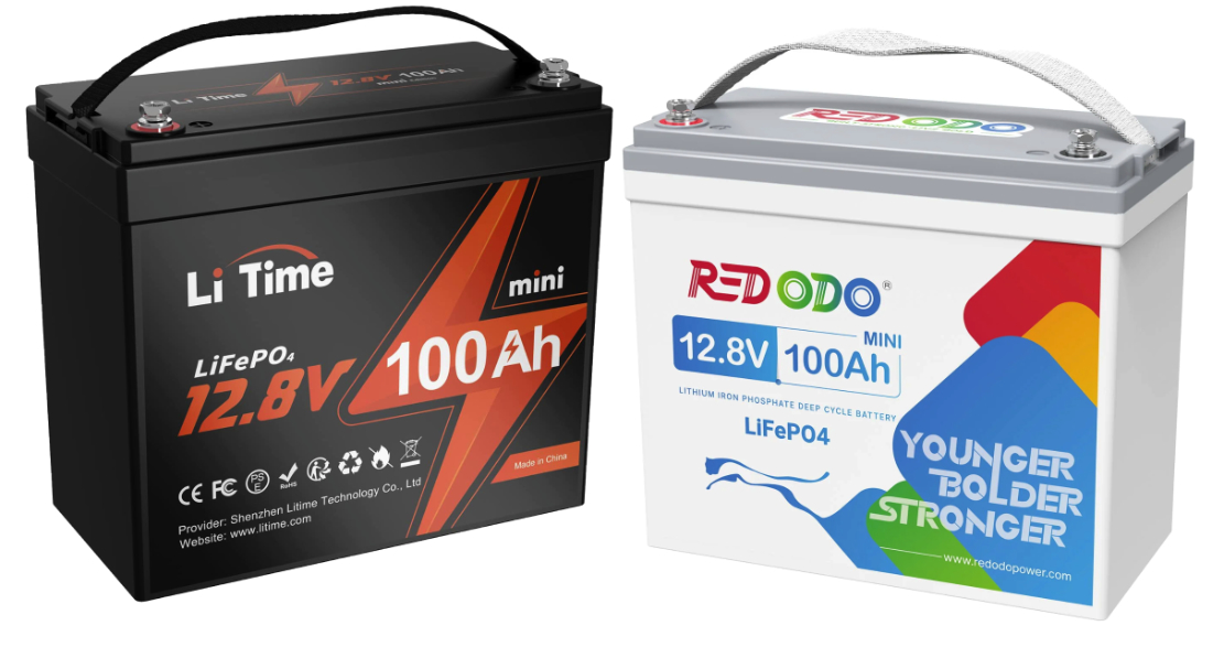 Redodo 12.8V 100ah lithium battery, best RV battery